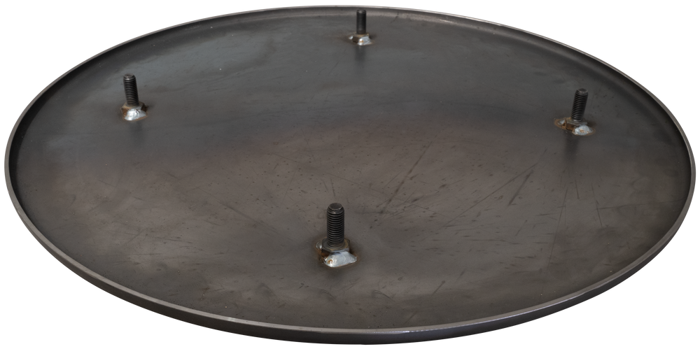 Smoothing disc pressed 60 cm with high edge - Viapex GmbH putzmaschinen zubehör ersatzteile