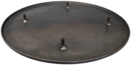 Smoothing disc pressed 60 cm with high edge - Viapex GmbH putzmaschinen zubehör ersatzteile