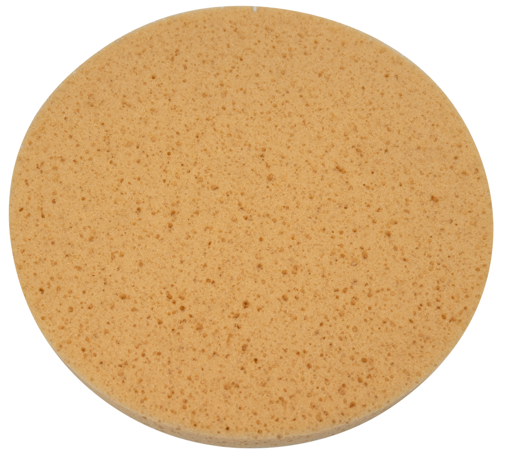 Replacement sponge with velcro 30x350 mm brown - Viapex GmbH putzmaschinen zubehör ersatzteile
