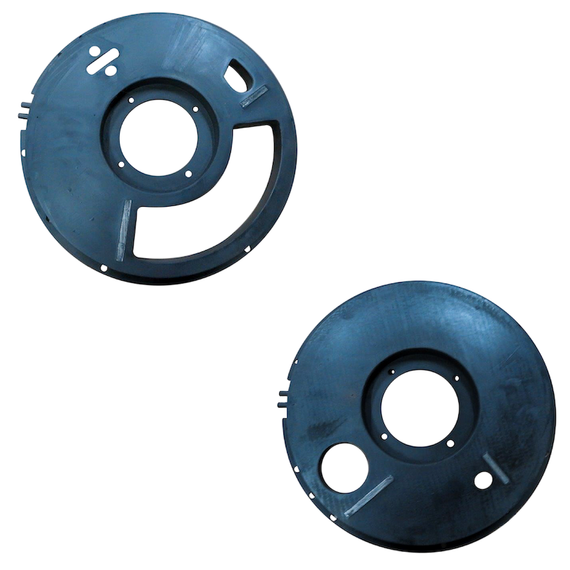 Aliva 260 ラバープレート（上部および下部）