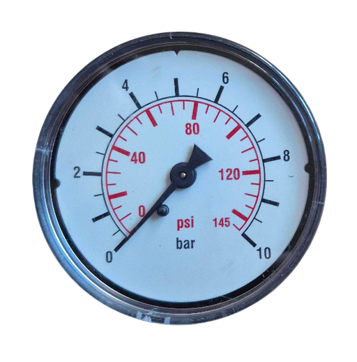 Pressure Gauge 0-10 Bar, Original m-tec