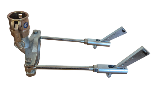 Pump End Piece with M35 Coupling and Tie Rod