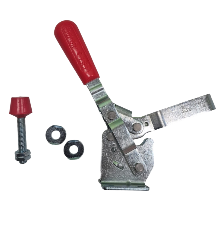 Vertical Tightener for Mortar Pump Assemblies