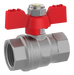 Ball Valve 1/2" IT/IT, Double-Wing, Full Bore
