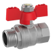 Ball Valve 3/8" IT/ET, Double-Wing, Full Bore