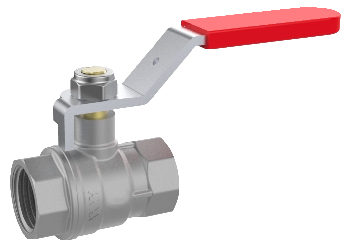 Ball Valve 1" IT/IT, Steel Lever, Full Bore