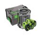 56 V Battery Set, 2 x 12 Ah with Charger