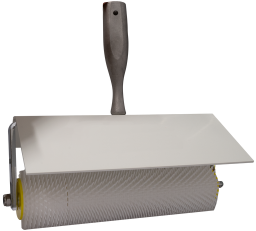 De-Aerating Spiked Roller for Screed
