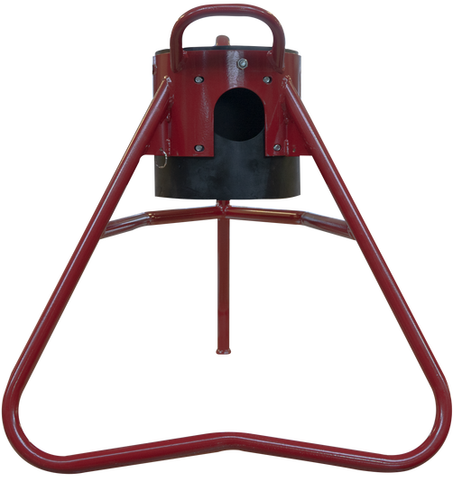 Steel Skid Discharge Stand, No Connection Plate