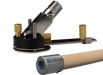 Edge Strip Cutter with 130 cm Wooden Handle