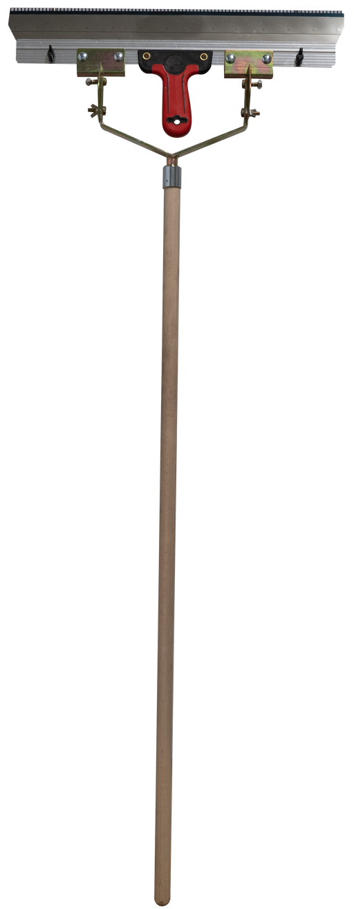 Floor Scraper ALU 56 cm, 130 cm Wooden Handle
