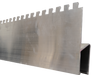 H-Profile 113x28 mm, 10x10 Toothing, 1.5 mm