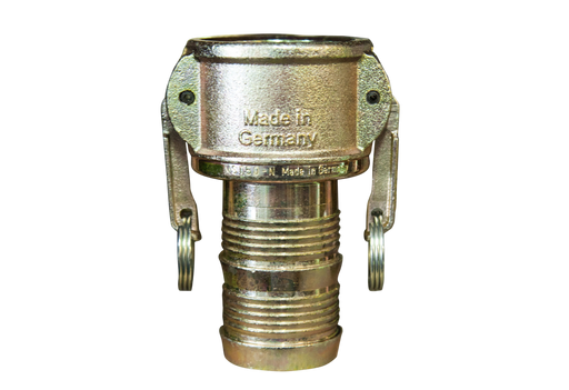 Mortar Coupling Female 25 mm with Hose Grommet