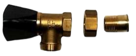 Needle Valve 1/2" for PFT G4 Water System, view 2