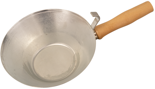 Plasterer's Pan 180 mm, Galvanised, Wood Handle