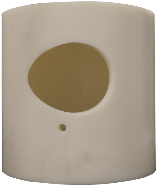 PU Rubber Pot for Discharge Stands, White