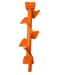 Pump Shaft 2L8 CMP100 with Scraper, Orange