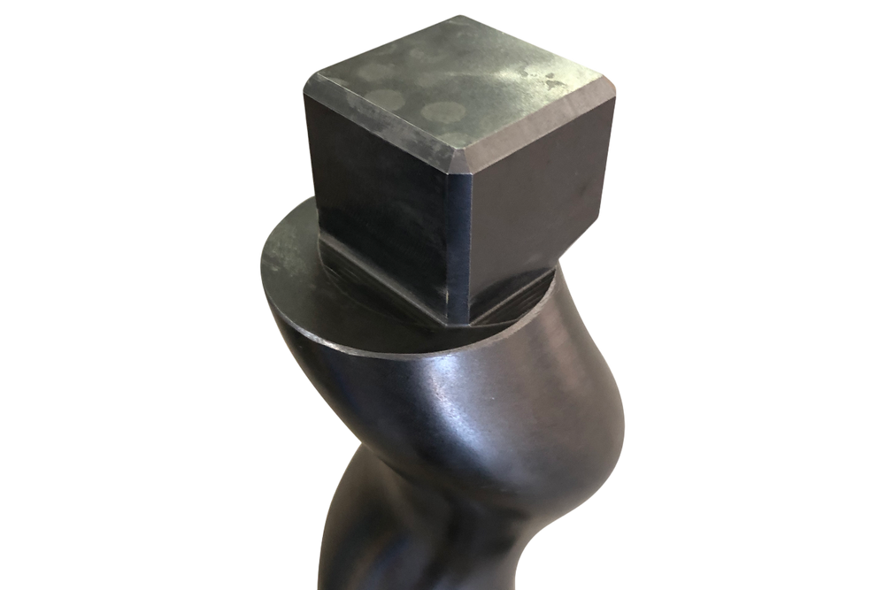 1.5L8 Cobra 1 Rotor, Square Head, Tool Steel, view 2