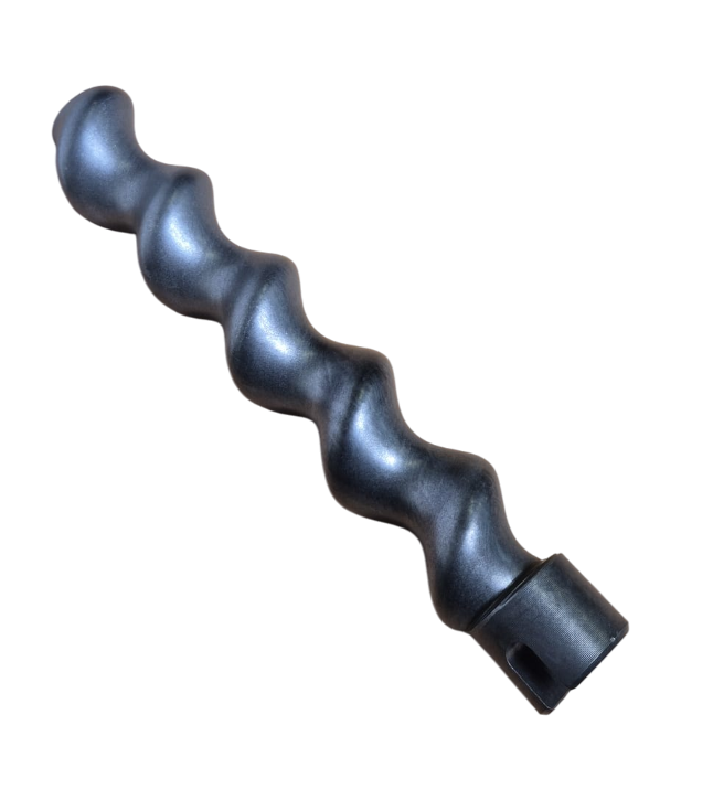 D8-2 Rotor for Groove-Grated Render, Slotted, view 3
