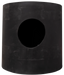 Rubber Pot for Discharge Stands, Black