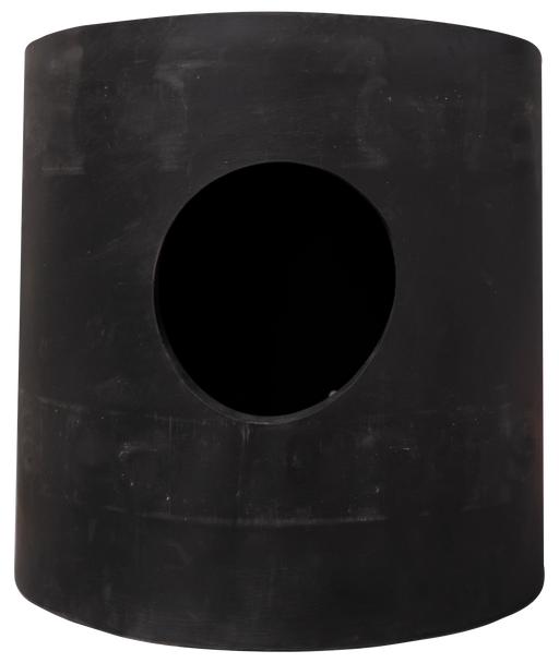 Drilled Rubber Pot for ALU Discharge Stands