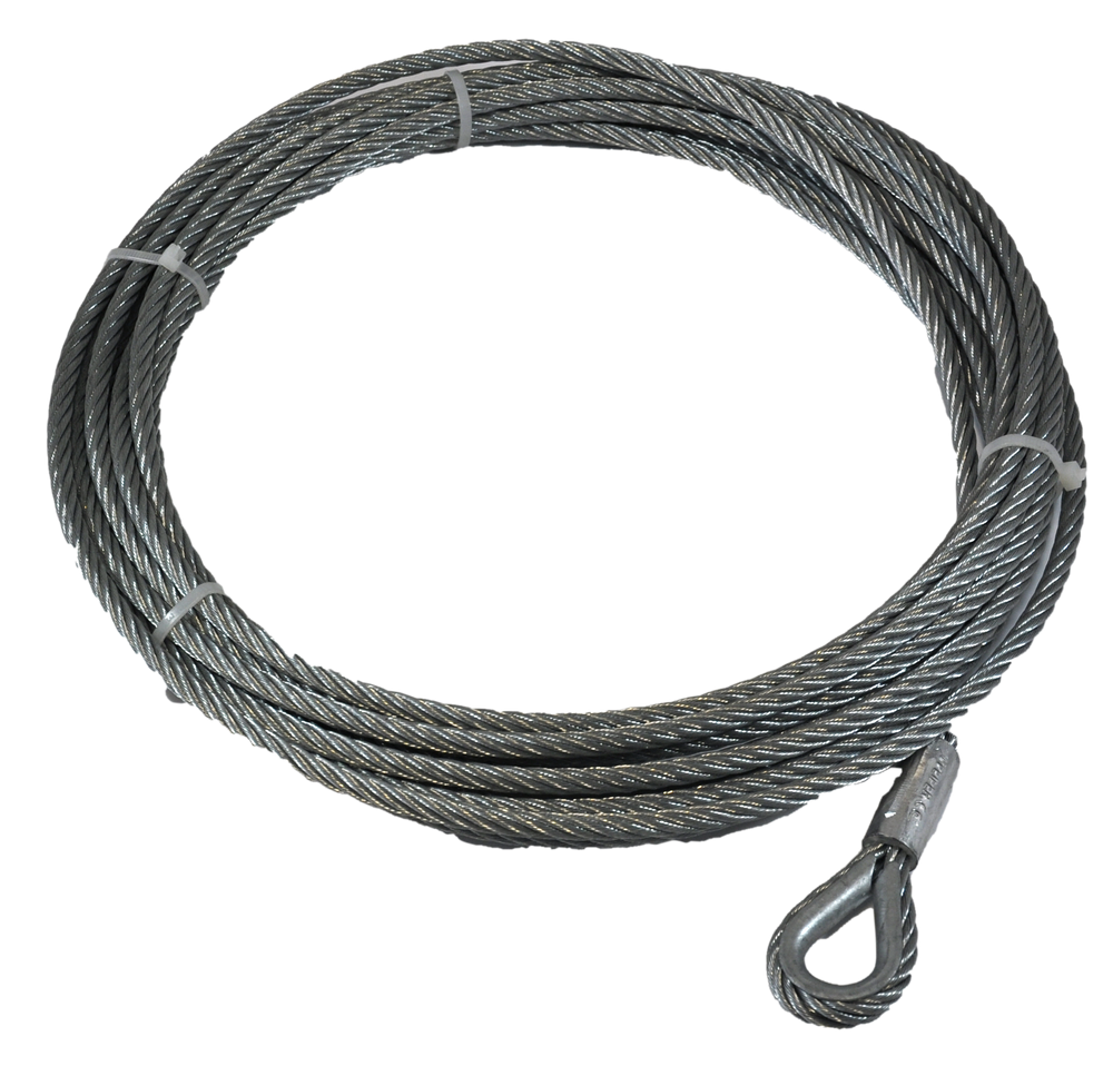 Scraper Wire Rope 8 mm, 12 m with Thimble