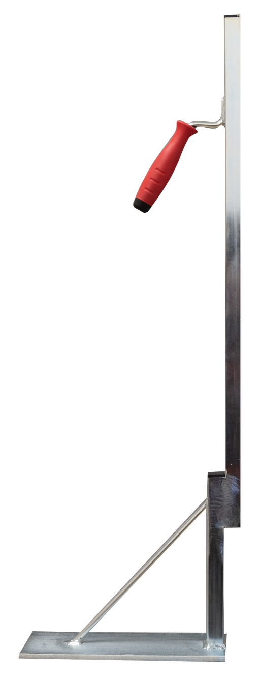 Steel Screed Gauge 115 cm, Laser-Etched Scale