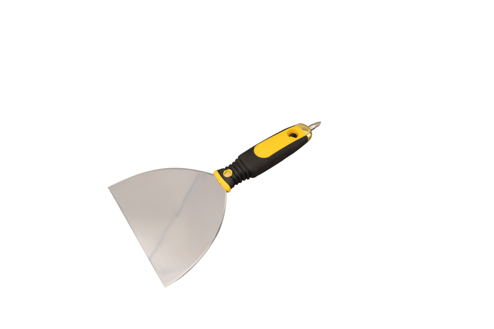 Stainless Screw Handle Spatula 15 cm with Bit
