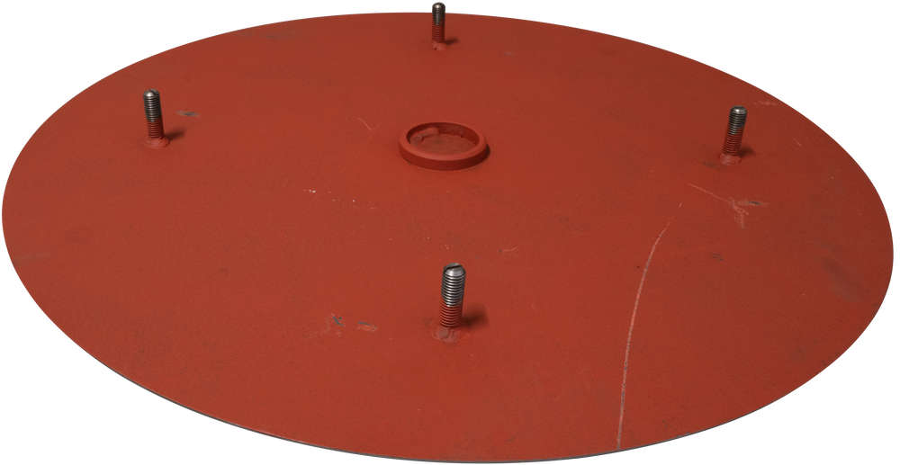 Turned Smoothing Disc 60 cm, 41 cm Bolt Circle