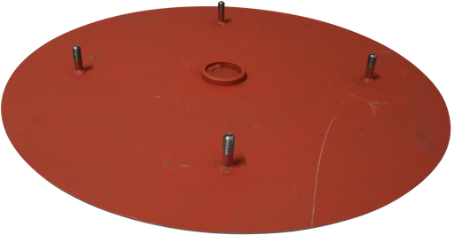 Turned Smoothing Disc 60 cm, 41 cm Bolt Circle
