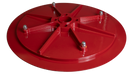Turned Smoothing Disc, Alu Support, 5.6 mm