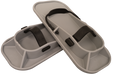 PVC Smoothing Shoes Grey, 465x215 mm, Strap