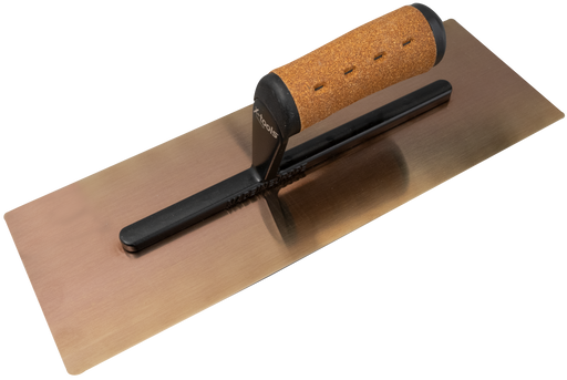 BOSS Smoothing Trowel, Cork Handle, 0.7 mm