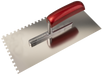 Notched Smoothing Trowel 280x130 mm, Wooden Handle