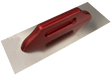 Stainless Smoothing Trowel 400x130, Wooden