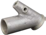 Spray Head ALU 45° with 1" Female Thread