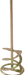 Stirring Rod M14, Left Spiral, 140 mm
