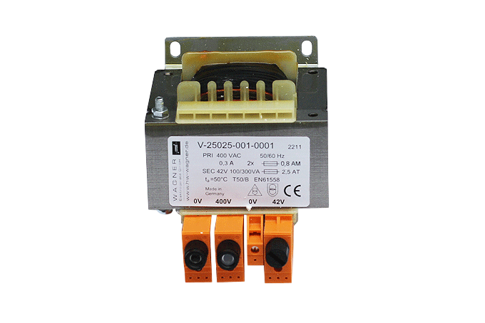 Transformer 100/300 VA, 400 VAC to 42 V, view 2