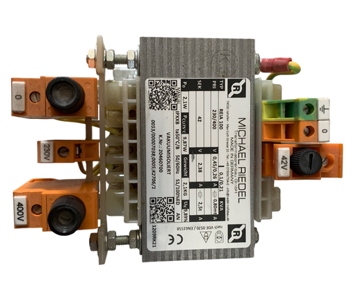 Transformer 100/300 VA, 400 VAC to 42 V
