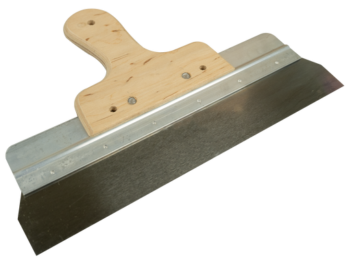 Wall Spatula Black Steel, Riveted, 0.5 mm