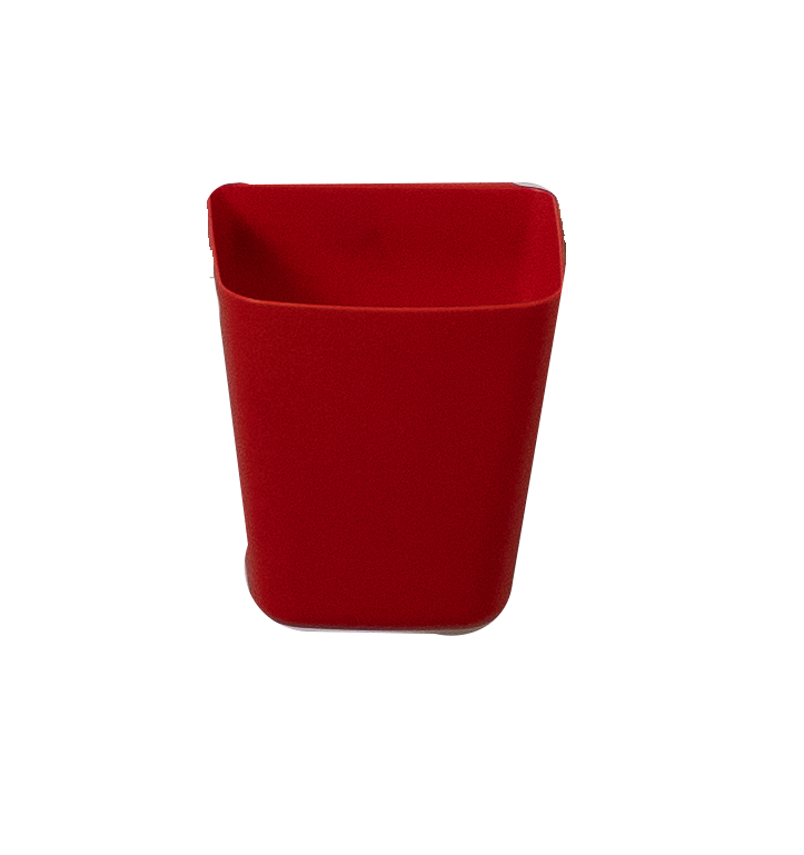 Hang-On Waste Container for Screed Bar Brace