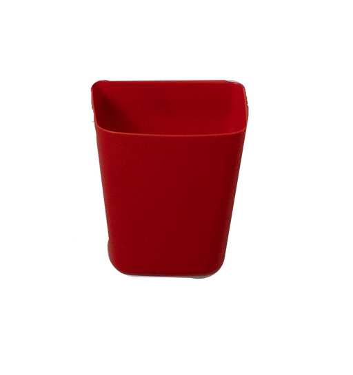 Hang-On Waste Container for Screed Bar Brace