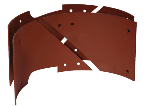 6 mm Hardox Wear Plate, Small Centre Outlet