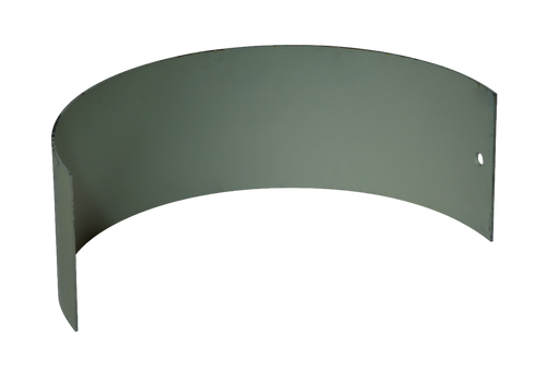 6 mm Steel Wear Plate, No Outlet, 22 cm