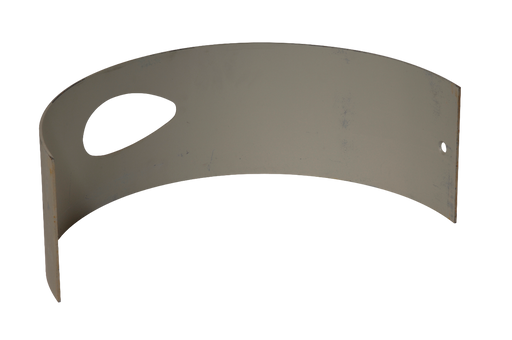 8 mm Hardox Wear Plate with Outlet, 22 cm