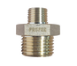Brass Reduction 1/2" Male to 1/4" Female