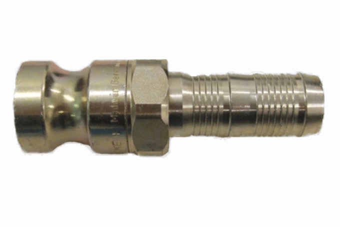 Coupling 50 male with grommet