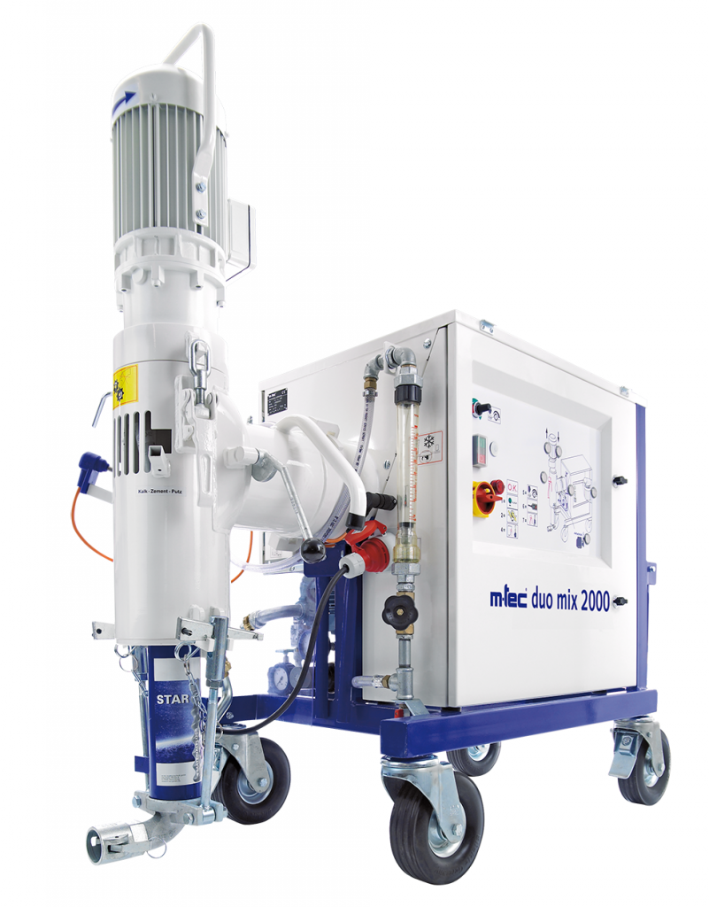 混合およびポンプ機械