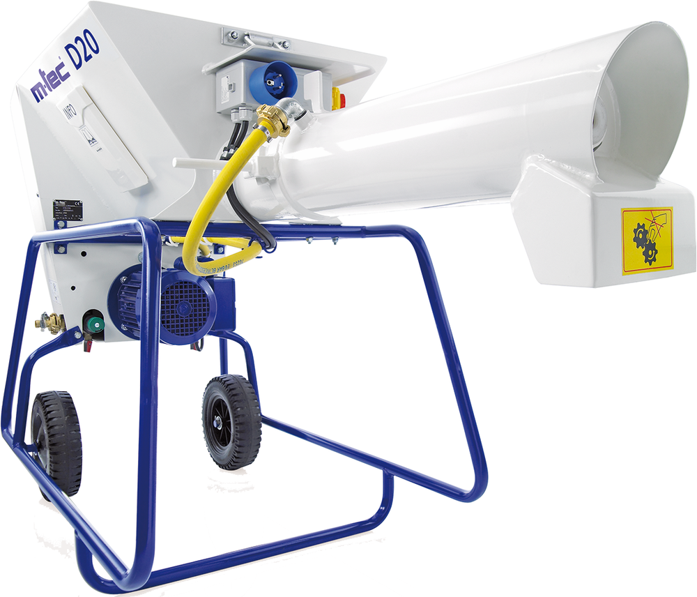M-Tec D20 Mixer, 230V or 400V, up to 4 mm