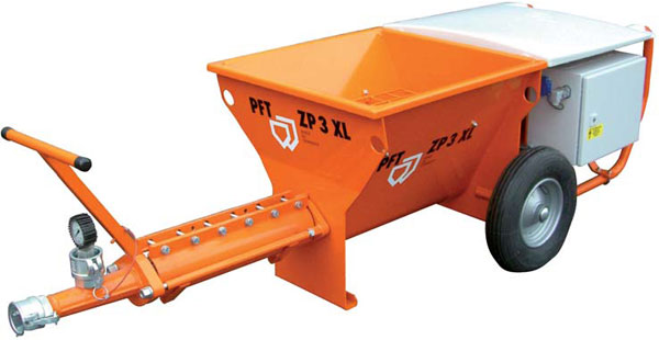 PFT ZP 3 Conveying Pump, M, L, XL, XXL Versions